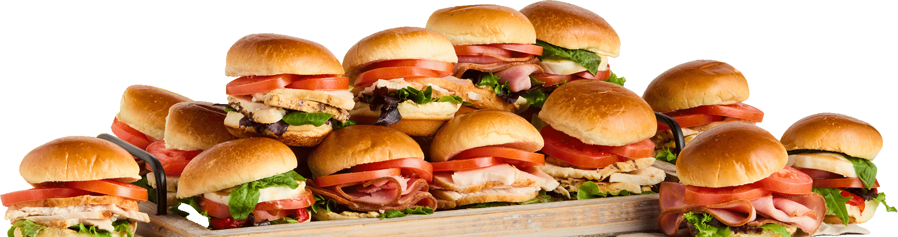 Image of a stack of sandwiches